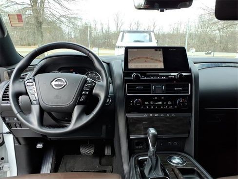 Certified 2024 Nissan Armada Platinum w/ Captain's Chairs Package image 7