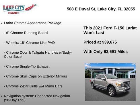 Used 2021 Ford F150 Lariat AWD/4WD image 15
