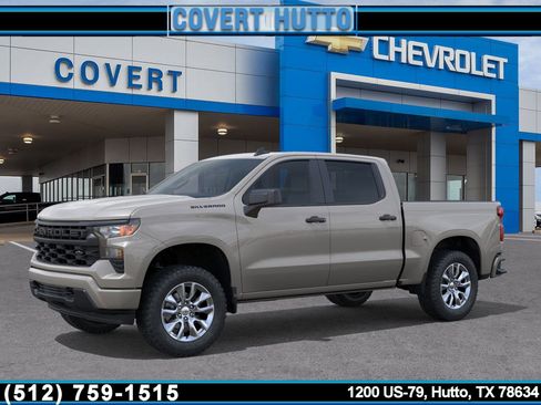 New 2026 Chevrolet Silverado 1500 Custom w/ LPO, Dark Essentials Package image 1