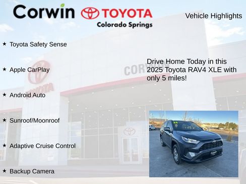 Used 2025 Toyota RAV4 XLE image 7
