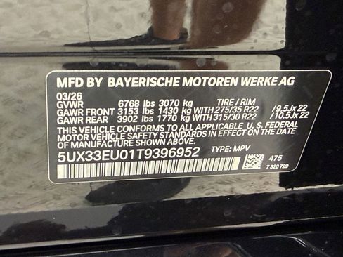New 2026 BMW X5 M60i AWD/4WD image 21