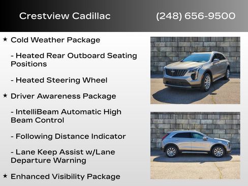 Certified 2022 Cadillac XT4 Premium Luxury w/ Enhanced Visibility Package image 24