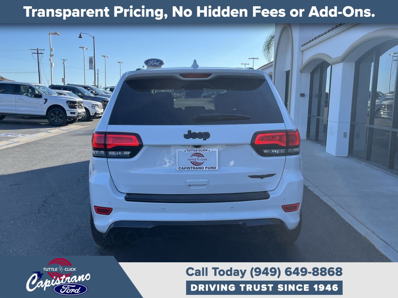 Used 2018 Jeep Grand Cherokee Trackhawk w/ Trailer Tow Group IV AWD/4WD image 11