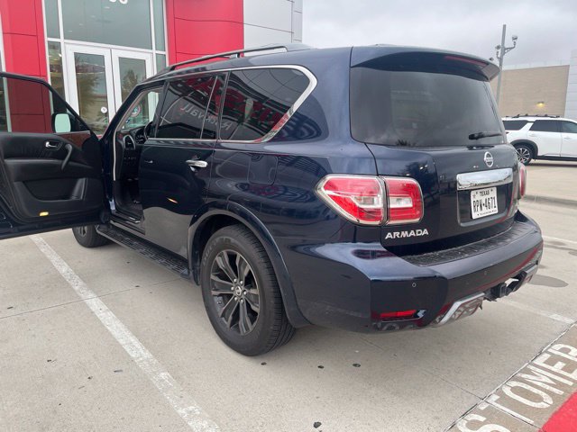 Used 2019 Nissan Armada Platinum w/ Captain's Chairs Package RWD image 3