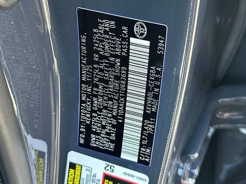 Certified 2026 Toyota Camry XLE FWD image 34