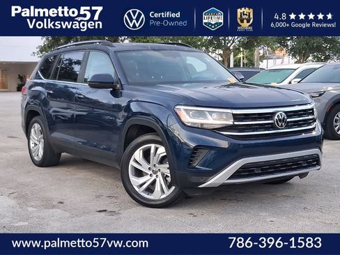 Used 2022 Volkswagen Atlas SE w/ Panoramic Sunroof Package FWD image 1