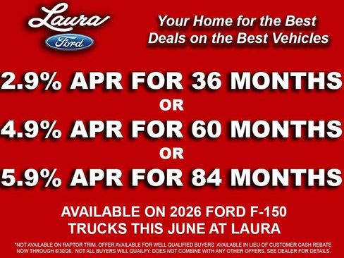 New 2026 Ford F150 Platinum w/ Equipment Group 702A High AWD/4WD image 4
