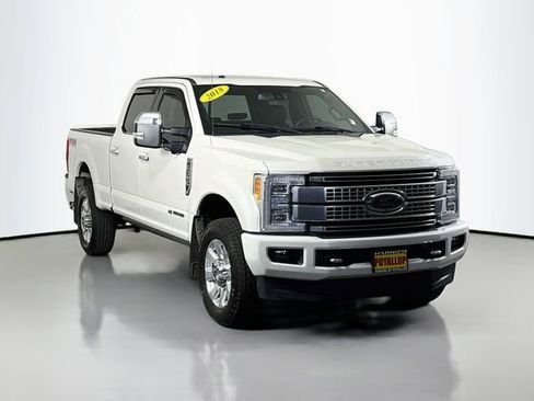 Used 2018 Ford F350 Platinum w/ Platinum Ultimate Package AWD/4WD image 1