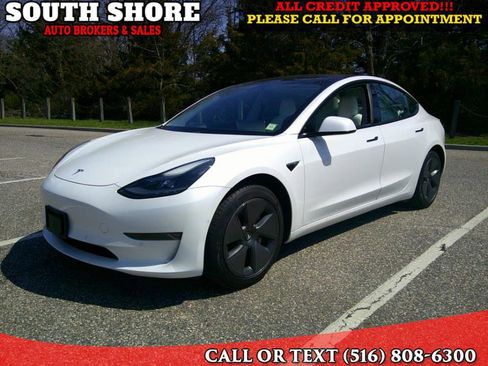 Used 2021 Tesla Model 3 Long Range AWD/4WD image 2