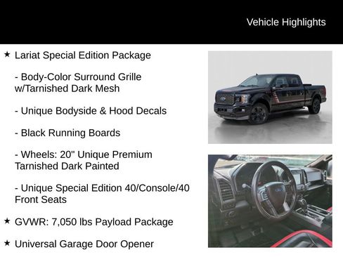 Used 2019 Ford F150 Lariat AWD/4WD image 11
