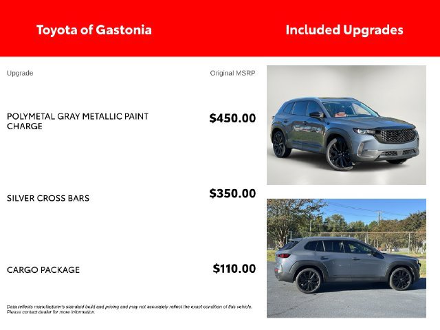 Certified 2024 MAZDA CX-50 AWD 2.5 Turbo w/ Cargo Package image 5