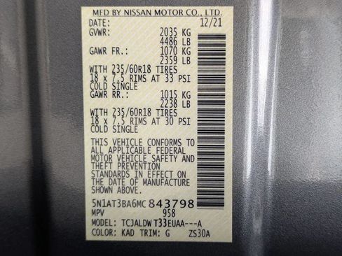 Used 2021 Nissan Rogue SV w/ Premium Package FWD image 28