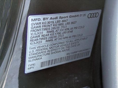 Used 2025 Audi RS Q8 performance AWD/4WD image 15