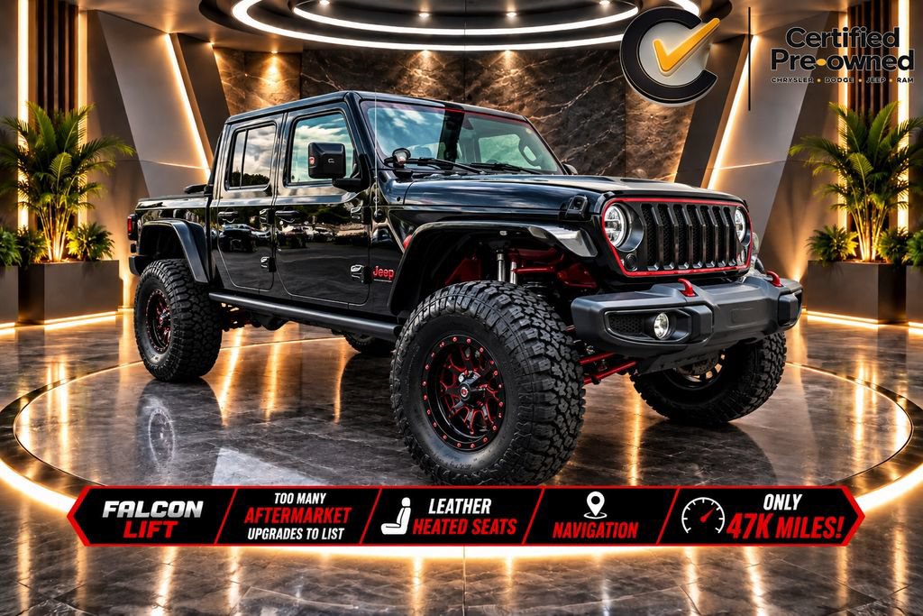 Certified 2023 Jeep Gladiator Rubicon w/ Cold Weather Group AWD/4WD 360° Tour