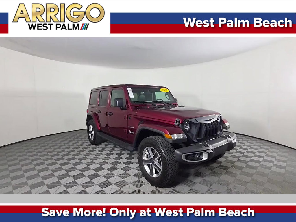 Used 2021 Jeep Wrangler Unlimited Sahara AWD/4WD image 1