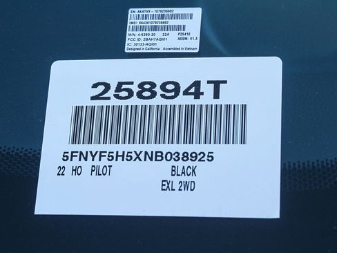 Certified 2022 Honda Pilot EX-L image 31