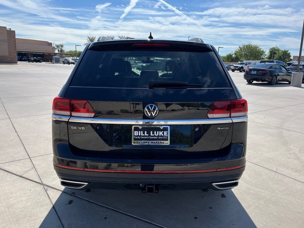 Used 2023 Volkswagen Atlas SE w/ Panoramic Sunroof Package AWD/4WD image 9