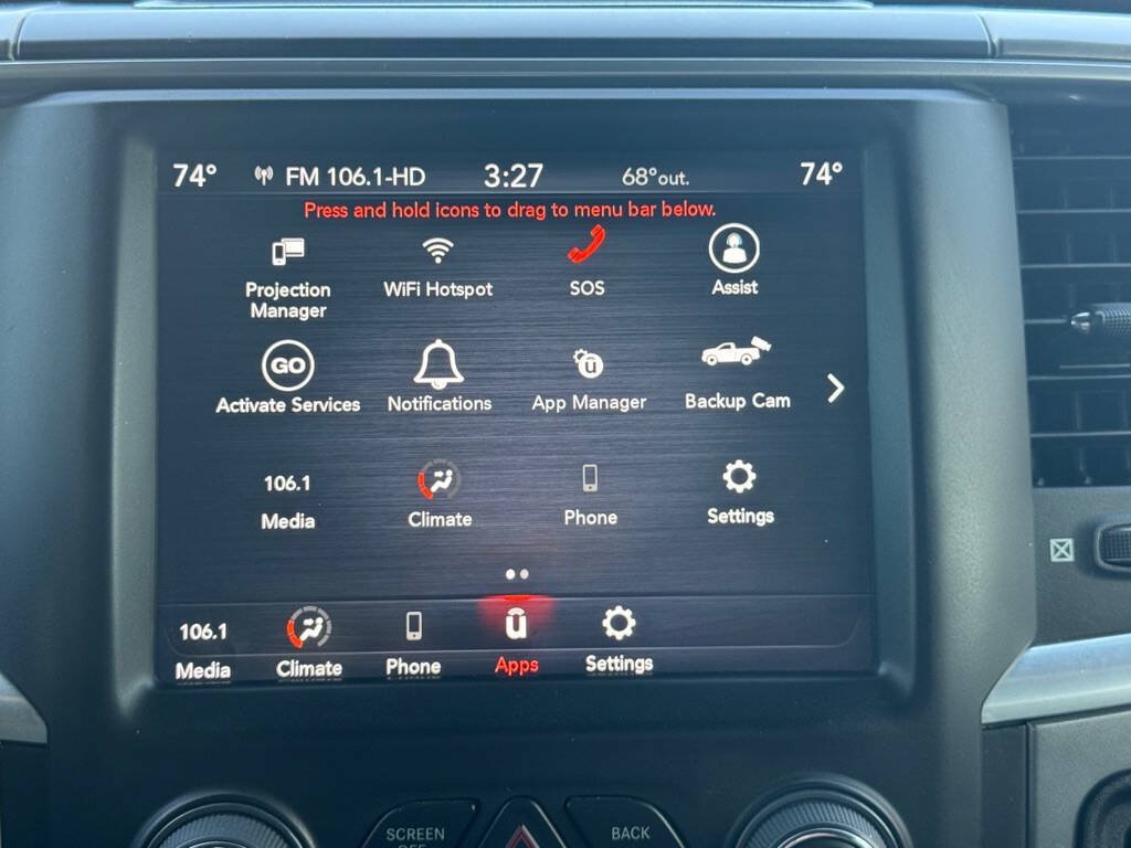 Used 2021 RAM 1500 Warlock w/ Electronics Group RWD image 17