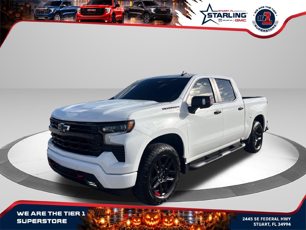 Certified 2025 Chevrolet Silverado 1500 RST w/ Redline Edition AWD/4WD 360° Tour