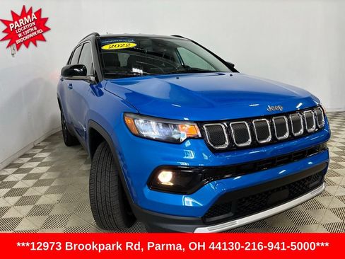 Used 2022 Jeep Compass Limited AWD/4WD image 3