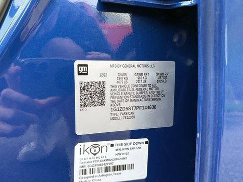 Used 2023 Chevrolet Malibu LT w/ LPO, Floor Liner Package FWD image 20