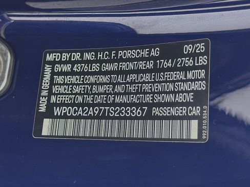 Certified 2026 Porsche 911 Carrera T RWD image 38