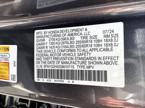 Certified 2025 Honda Pilot EX-L image 60