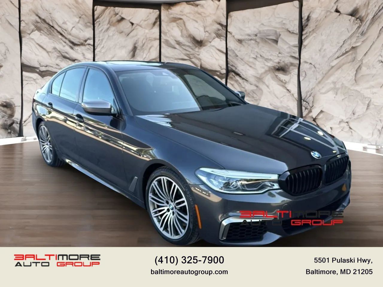 Used 2020 BMW M550i xDrive w/ Executive Package AWD/4WD image 3