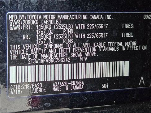 Used 2024 Toyota RAV4 XLE w/ Convenience Package FWD image 26