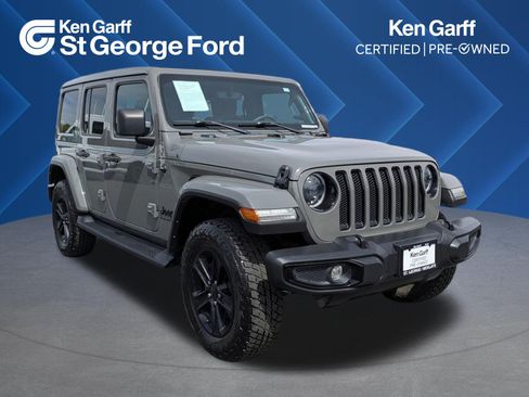 Used 2023 Jeep Wrangler Unlimited Sahara image 1