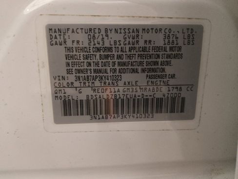 Used 2019 Nissan Sentra SV FWD image 33