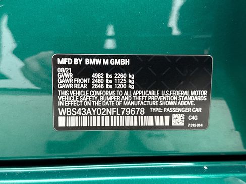 Used 2022 BMW M3 Competition w/ Executive Package image 25