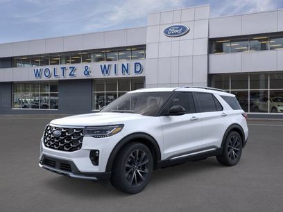 New 2025 Ford Explorer Platinum