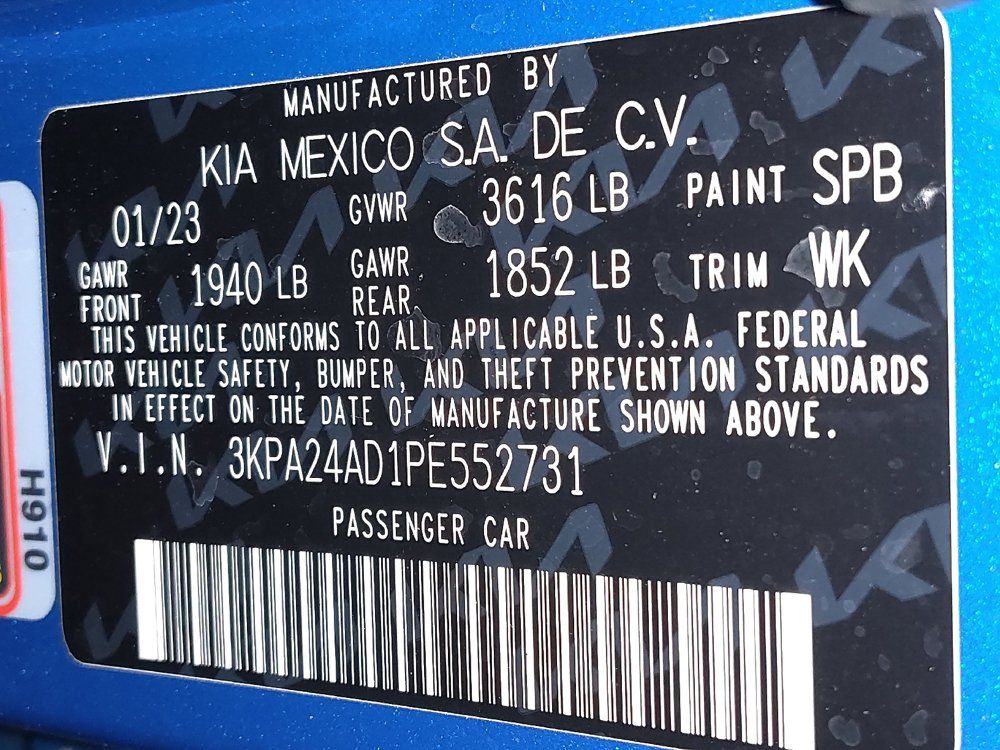 Used 2023 Kia Rio S w/ Technology Package FWD image 33