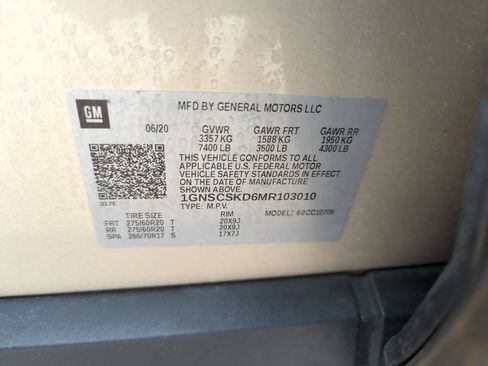 Used 2021 Chevrolet Tahoe Premier w/ Premium Package RWD image 28