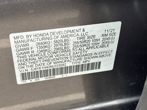 Certified 2022 Acura MDX SH-AWD w/ Technology Package image 32