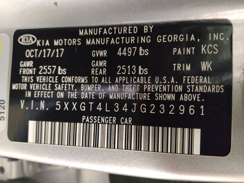 Used 2018 Kia Optima LX image 33