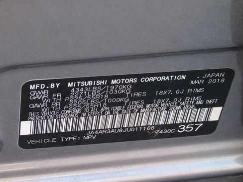 Used 2018 Mitsubishi Outlander Sport LE AWD/4WD image 21