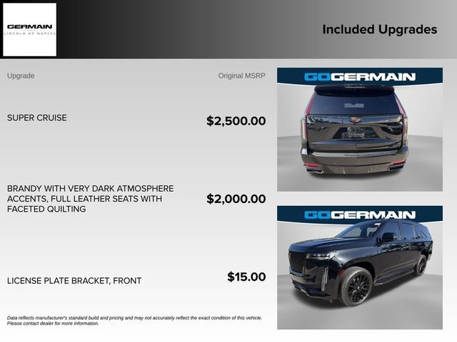Used 2022 Cadillac Escalade Premium Luxury AWD/4WD image 19