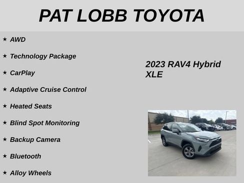 Used 2023 Toyota RAV4 XLE w/ Convenience Package AWD/4WD image 12
