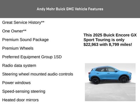 Used 2025 Buick Encore GX Sport Touring image 8