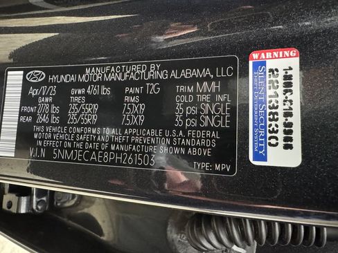 Used 2023 Hyundai Tucson Limited AWD/4WD image 28