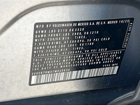 Certified 2026 Volkswagen Tiguan SE AWD/4WD image 30