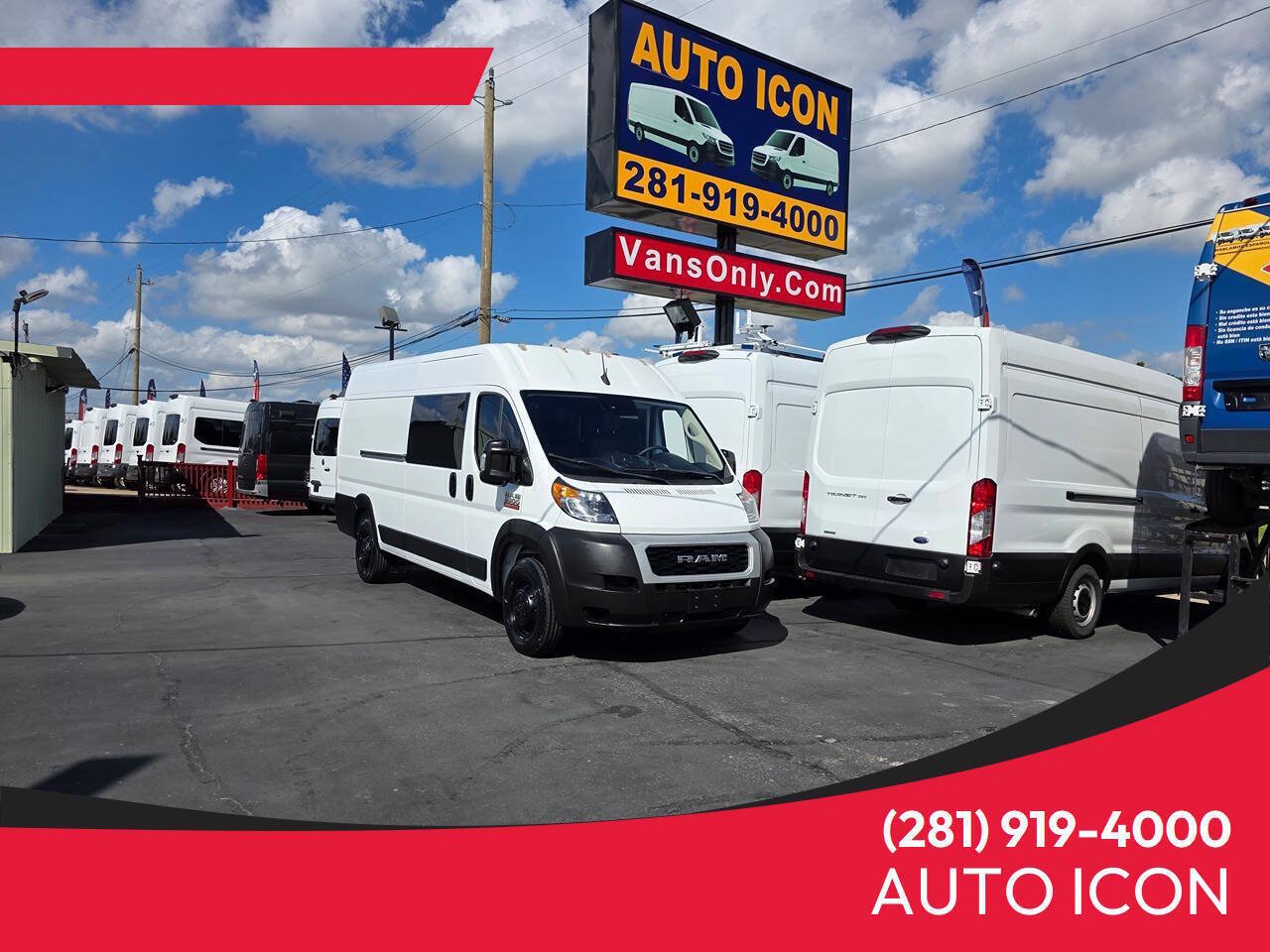 Used 2022 RAM ProMaster 3500 FWD image 1
