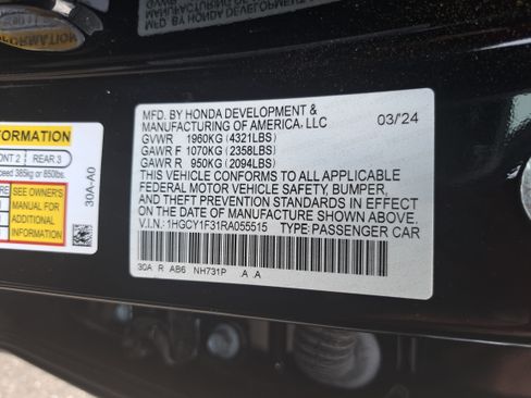 Used 2024 Honda Accord EX image 32