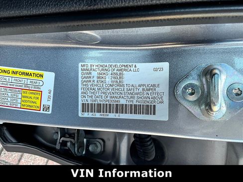 Used 2023 Honda Civic EX-L image 18