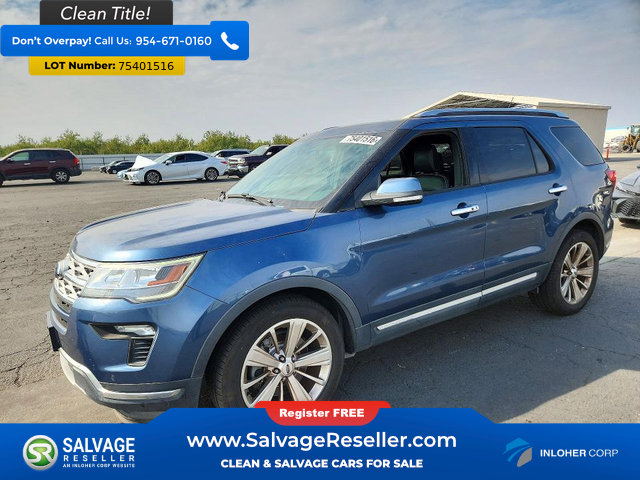 Used 2018 Ford Explorer Limited FWD image 1