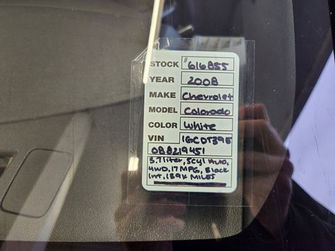 Used 2008 Chevrolet Colorado LT w/ Power Convenience Package image 2