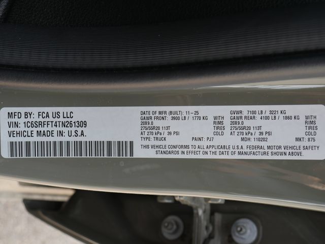 Used 2026 RAM 1500 Big Horn AWD/4WD image 31