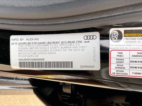 Used 2016 Audi A6 2.0T Premium Plus w/ Premium Plus Package image 34